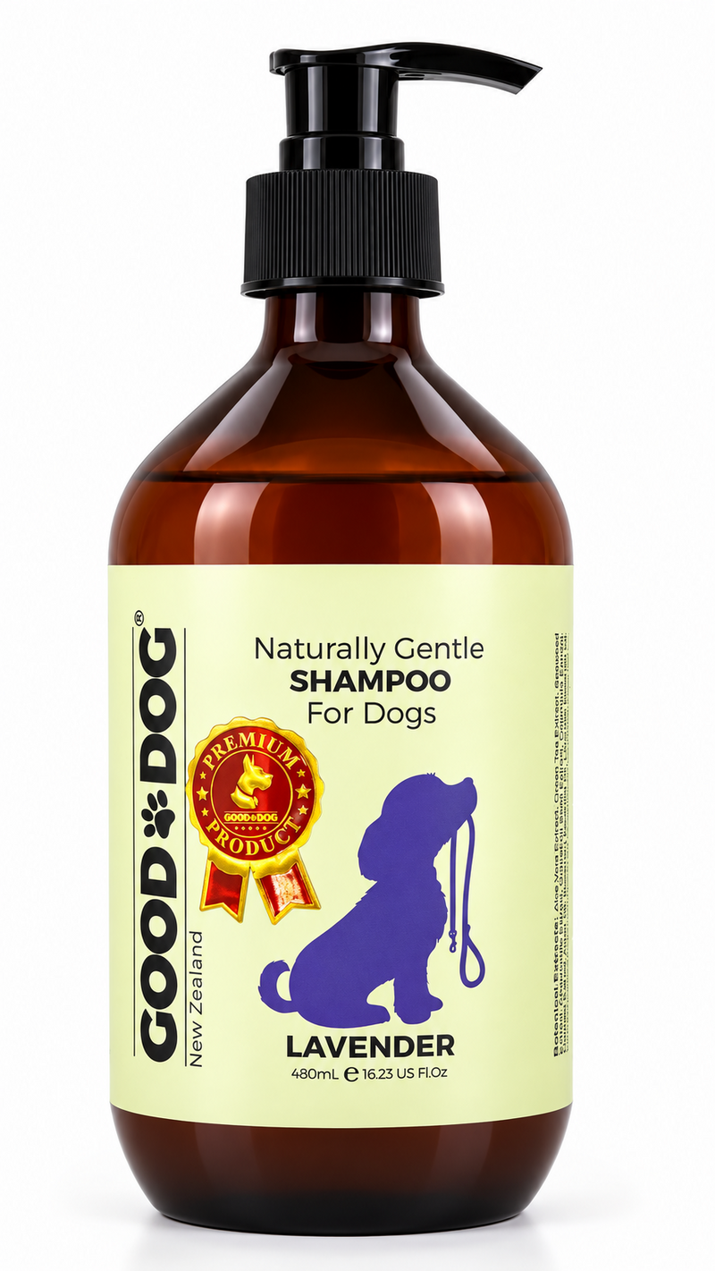 Good Dog lavender shampoo 480ml bottle